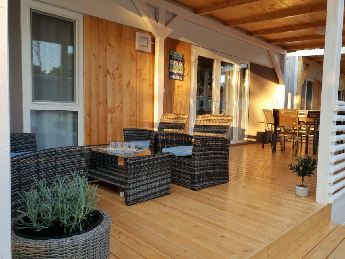 Seahorse Mobile Home, Soline Biograd Biograd Na Moru Bagian luar foto